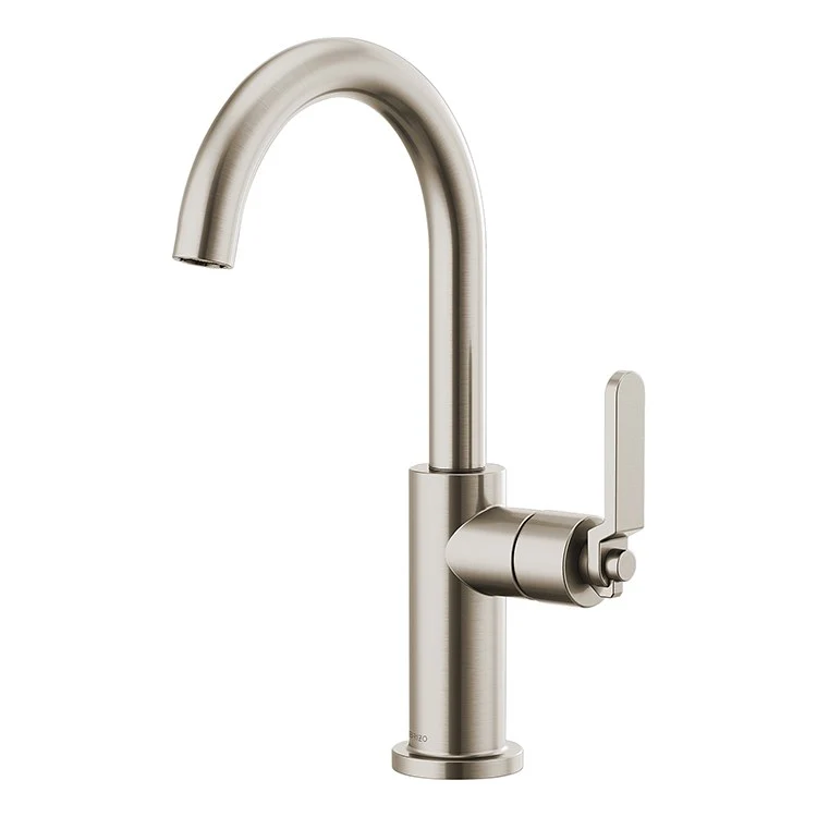 Litze Single Handle Bar Faucet with High-Arc Spout/Industrial Handle - Frankwebs