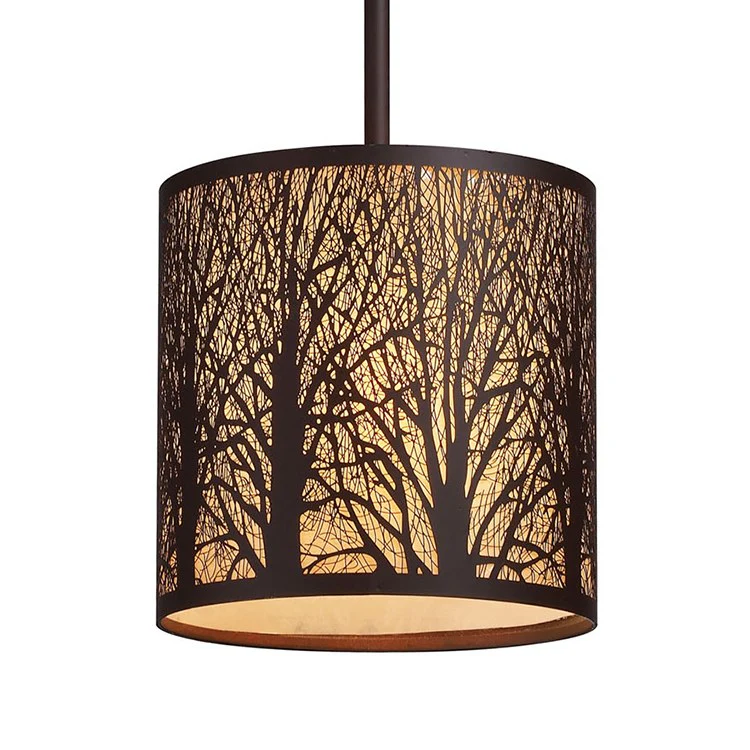 Woodland Sunrise Single-Light Pendant - Frankwebs