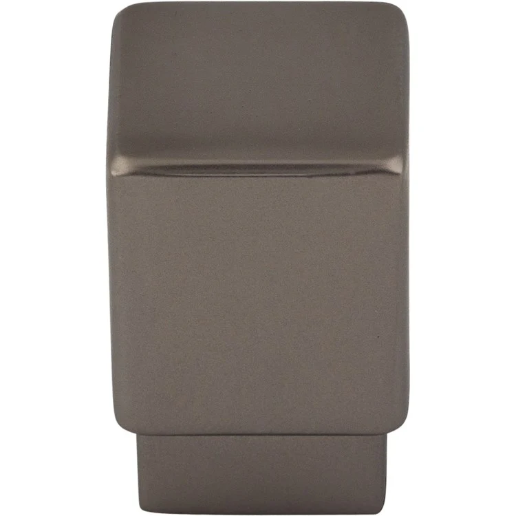 Knob Sanctuary Tapered Square Ash Gray Zinc Alloy 3/4 Inch - Frankwebs