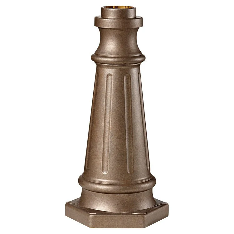 Outdoor Fluted Post Base - Frankwebs