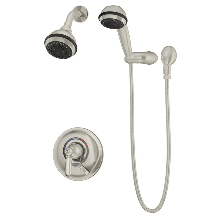 Shower Trim Allura 1 Lever Satin Nickel CALGreen ADA 1.5 Gallons per Minute Round 3 Function for S261 Series Temptrol VersaFlex Valve - Frankwebs