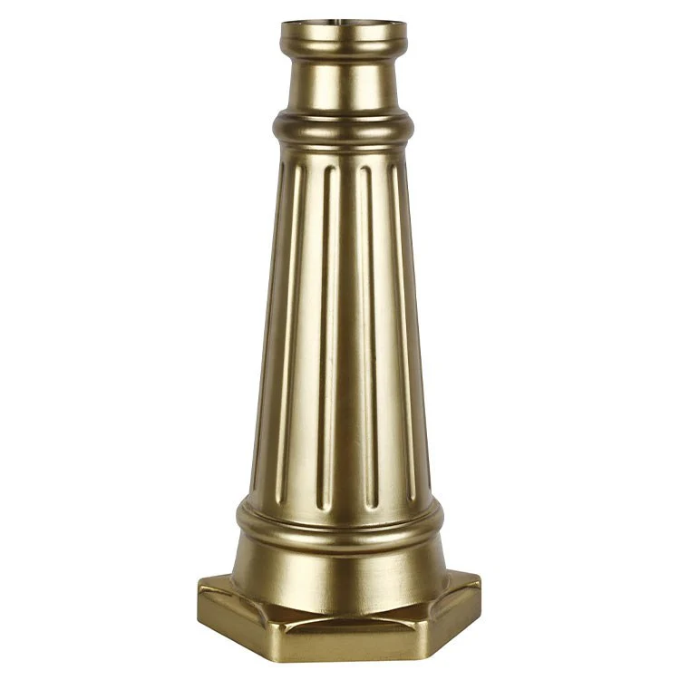 Outdoor Fluted Post Base - Frankwebs