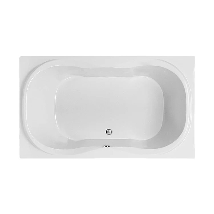Tub Tranquility 2 72 x 42 Inch Drop-In Stream Bath Center White Acrylic CXL 106 Gallons - Frankwebs