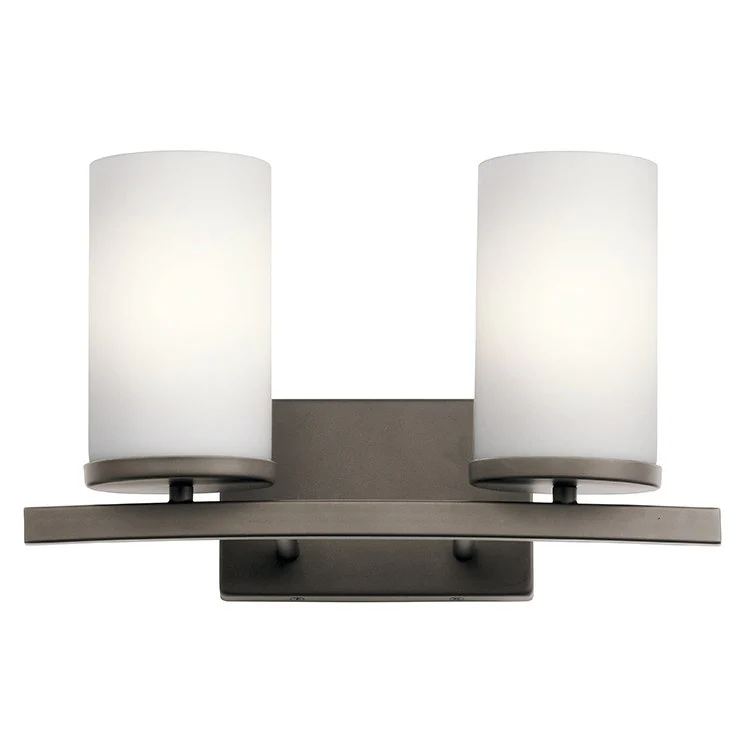 Crosby Two-Light Bathroom Vanity Fixture - Frankwebs