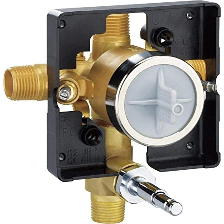 Rough-In Valve Body Only with Stops Brass - Frankwebs