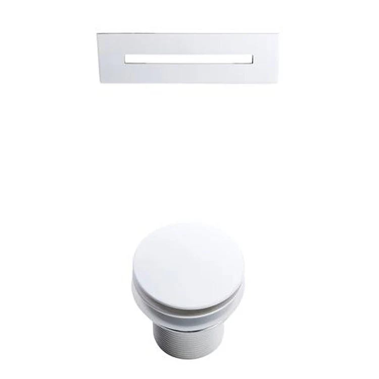 Freestanding Tub Morgan 70 Inch Double Slipper Oval Acrylic White/White Drain and Overflow No Faucet Holes - Frankwebs