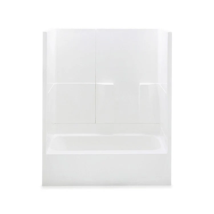 Tub 60 x 30 x 72 Inch Module 3 Piece A2 Right Hand Drain White - Frankwebs