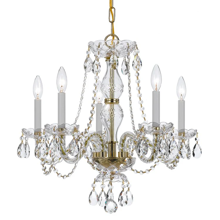 Traditional Crystal Five-Light Chandelier - Frankwebs
