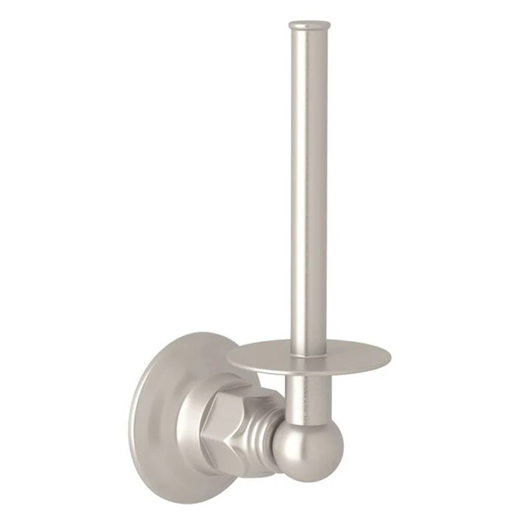 Toilet Paper Holder Country Bath Euro Polished Nickel Metal 6 Inch 2-3/4 Inch Wall Mount - Frankwebs