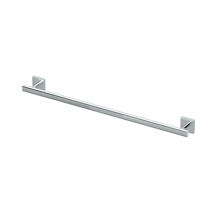 Towel Bar Elevate 24 Inch Matte Black Wall Mount Metal - Frankwebs