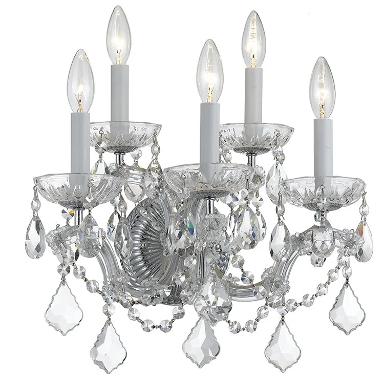 Maria Theresa Five-Light Wall Sconce - Frankwebs