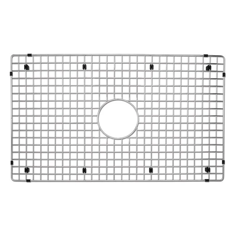 Sink Grid Cerana Center Drain Stainless Steel for 30 Inch Sinks 14-1/4 Inch - Frankwebs