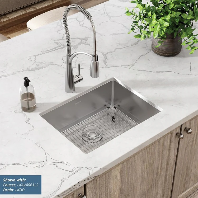 Kitchen Sink Crosstown 23.5 x 18.25 Inch Single Bowl Polished Satin Undermount - Frankwebs
