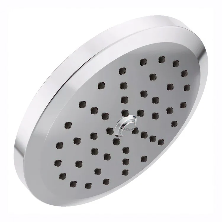 Showerhead Greenfield 1 Function Chrome 6-3/4 Inch 2.5 Gallons per Minute Rainfall - Frankwebs