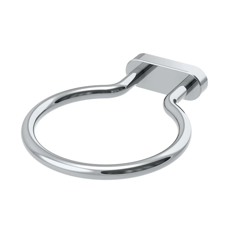 Hair Dryer Holder Dia Wall Mount Polished Chrome Polished Chrome 5 Inch 3 Inch - Frankwebs