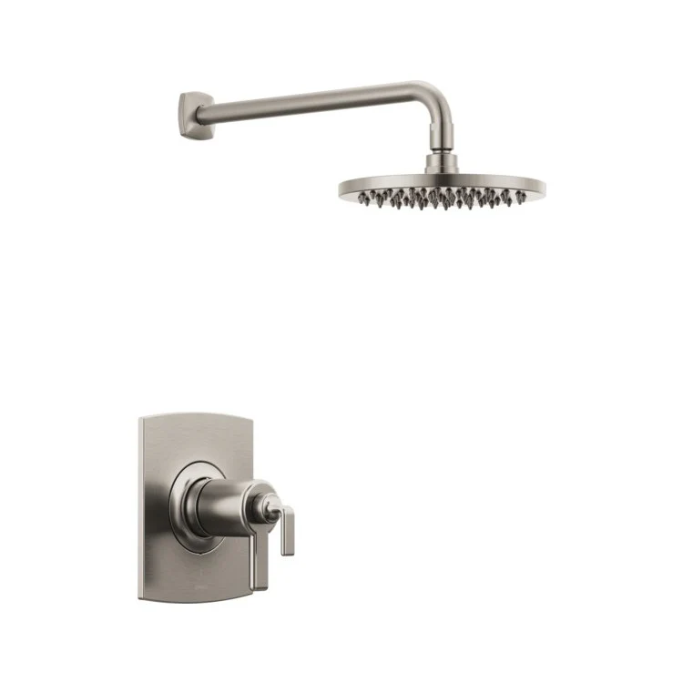 Thermostatic Trim Allaria TempAssure 2 Less Handle Brilliance Black Onyx ADA 1.75 Gallons per Minute Brass - Frankwebs