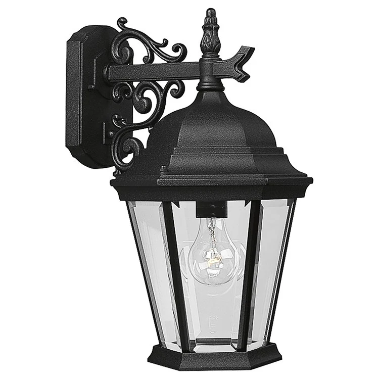 Welbourne Single-Light Medium Wall Lantern with Top Bracket - Frankwebs