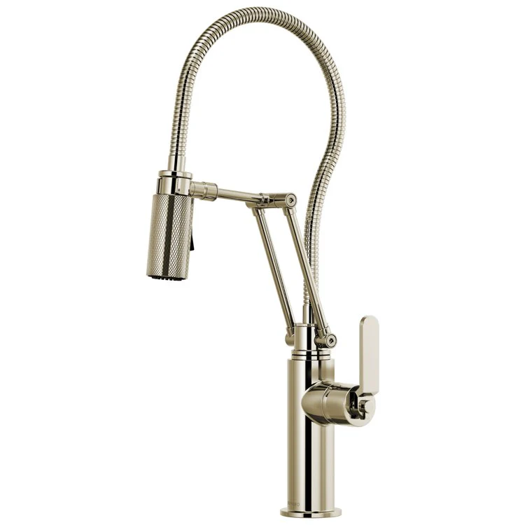 Kitchen Faucet Litze 1 Flat Lever ADA Brilliance Luxe Gold 1.8 Gallons per Minute - Frankwebs