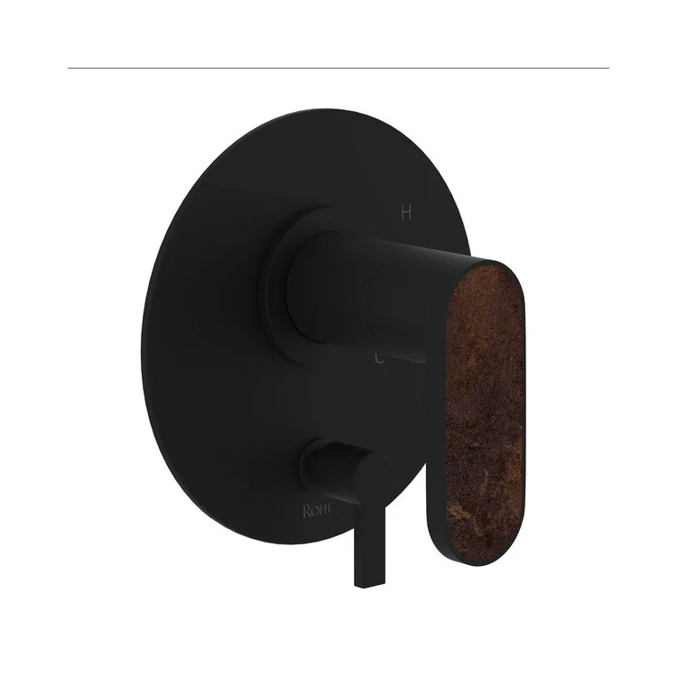 Pressure Balance Valve Trim Miscelo with Diverter 1 Metal Lever with Sedona Inserts Satin Nickel 5.5 Gallons per Minute - Frankwebs