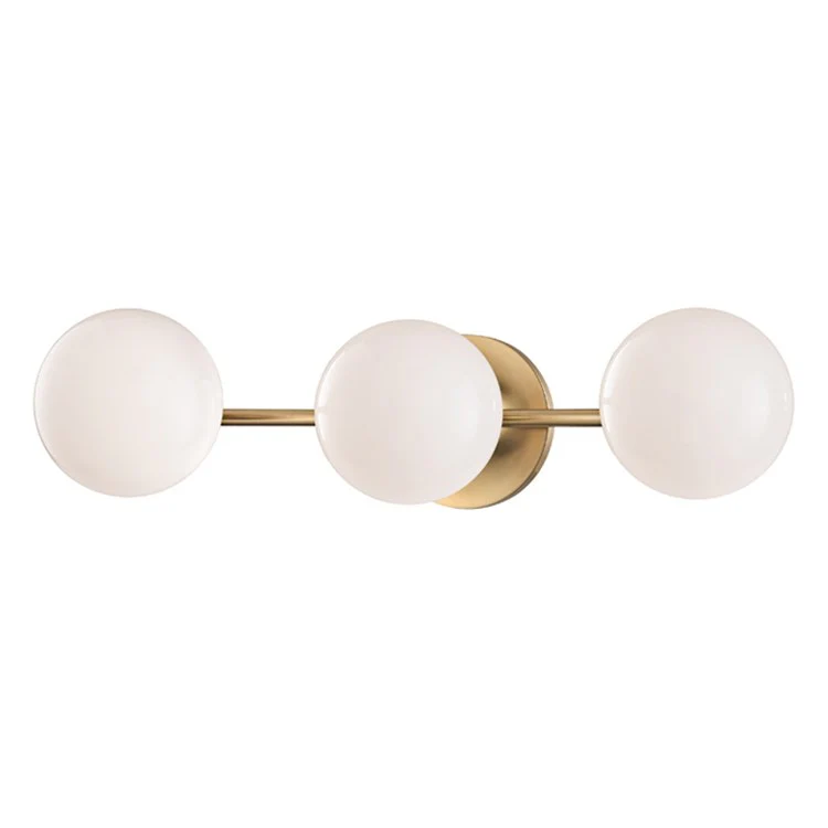 Fleming Three-Light Bathroom Vanity Fixture - Frankwebs