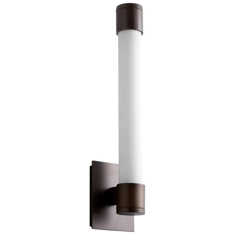 Zenith Single-Light LED Bathroom Wall Sconce - Aged Brass - Frankwebs