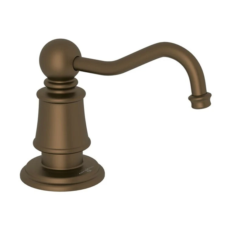 Soap Dispenser Georgian Era Satin Nickel Deck Mount Brass 16 Fluid Ounce - Frankwebs