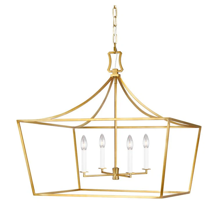 Southold Four-Light Wide Lantern Pendant by Chapman & Meyers - Frankwebs