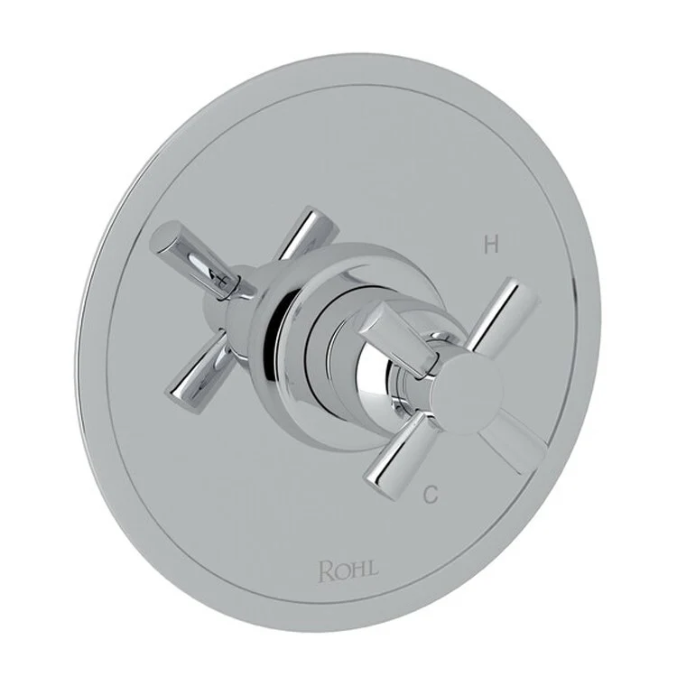 Pressure Balance Valve Trim Holborn 1/2 Inch without Diverter 1 Lever Polished Chrome - Frankwebs