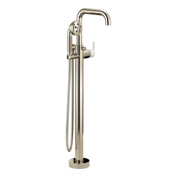 Litze Single Handle Freestanding Tub Filler without Handle - Frankwebs