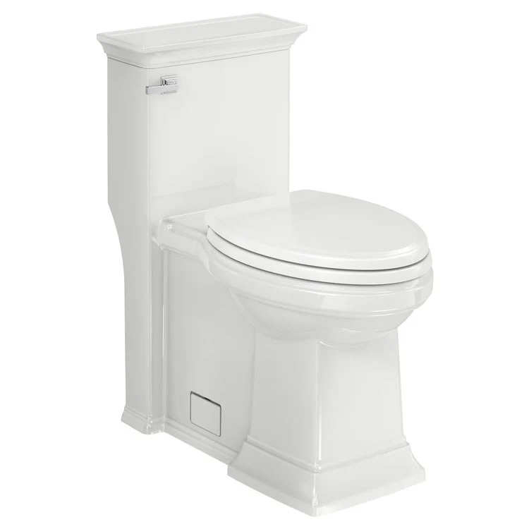 Town Square S One-Piece Chair-Height Elongated Toilet with Seat - White - Frankwebs