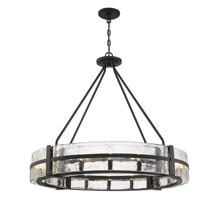 Hudson Twelve-Light Pendant by Brian Thomas - Frankwebs
