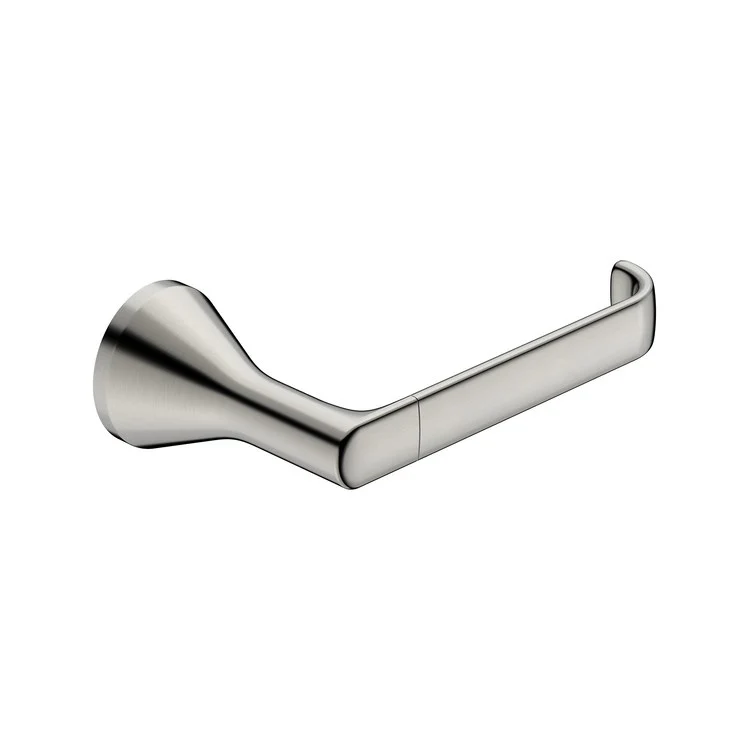 Toilet Paper Holder Aspirations Spring Bar Brushed Nickel Metal Wall Mount 7 Inch - Frankwebs