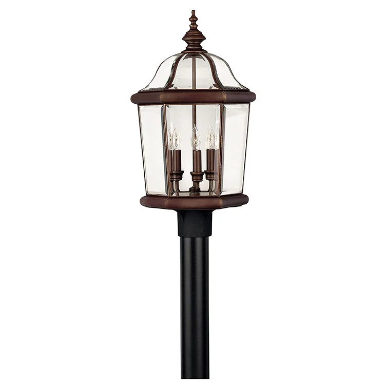 Augusta Three-Light Post Lantern - Frankwebs