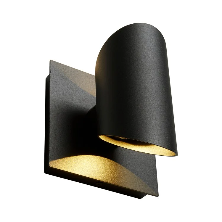 Caliber Two-Light LED Outdoor Wall Sconce - Black - Frankwebs
