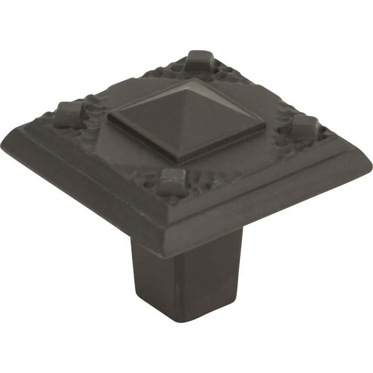 Knob Atlas Craftsman Aged Bronze Zinc Alloy 1-1/4 Inch - Frankwebs