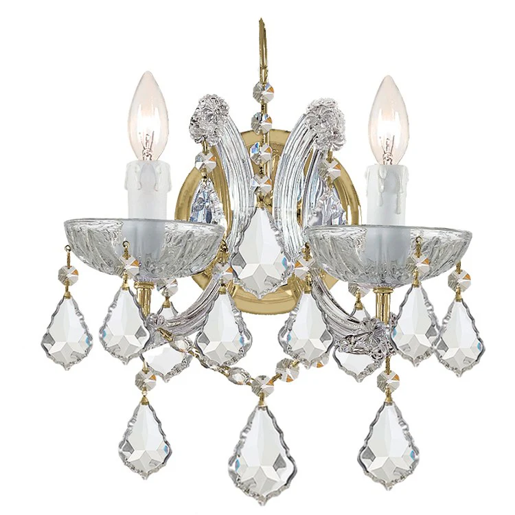 Maria Theresa Two-Light Wall Sconce - Frankwebs