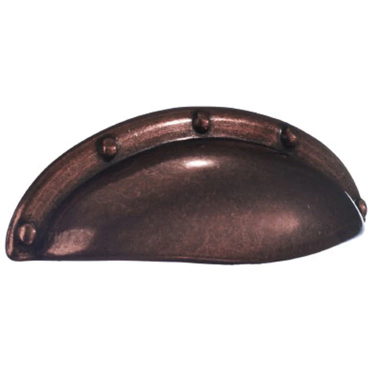 Pull Cup Handle Antique Brass Zinc 2-1/2 Inch Center to Center 3-1/2 x 1-1/4 x 3/4 Inch - Frankwebs