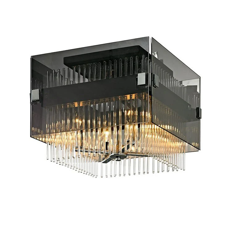 Apollo Four-Light Semi-Flush Mount Ceiling Fixture - Frankwebs