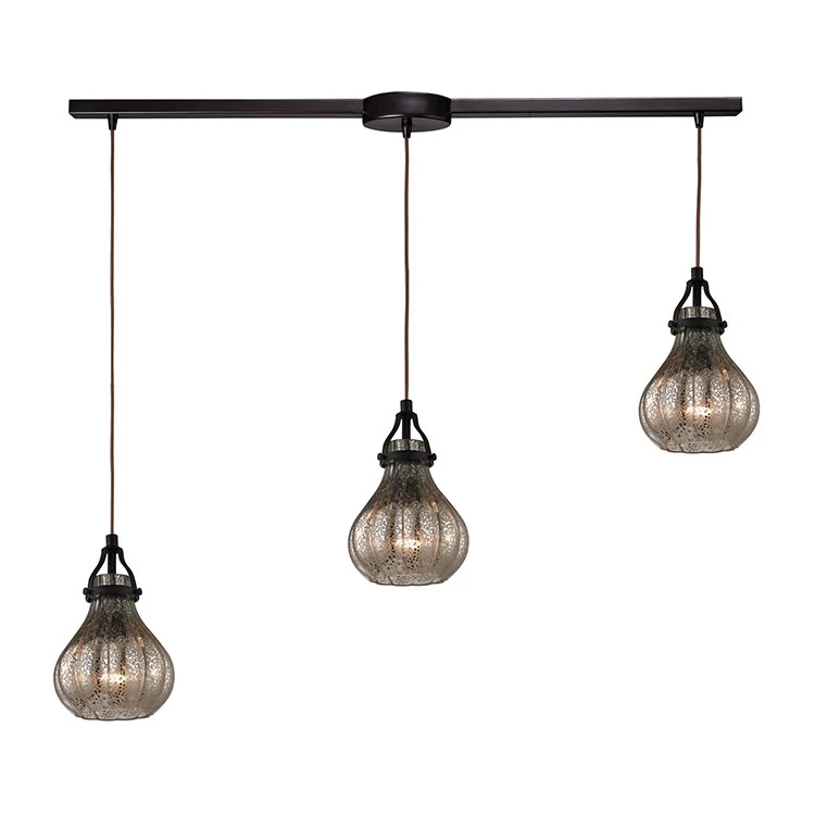 Danica Three-Light Linear Pendant - Frankwebs