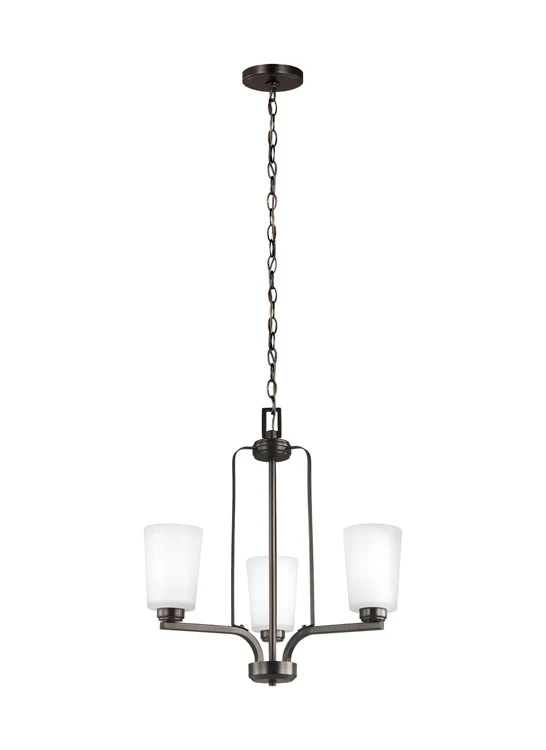 Franport Three-Light LED Chandelier - Frankwebs