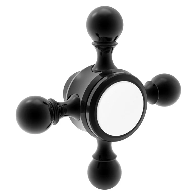 Tank Lever Astor Cross Handle Only White Brass for 6-505 Tank Lever Mechanism - Frankwebs