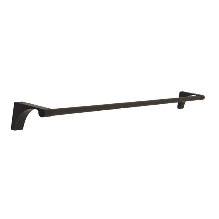 Towel Bar Luna 30 Inch Satin Brass 2-3/4 Inch - Frankwebs