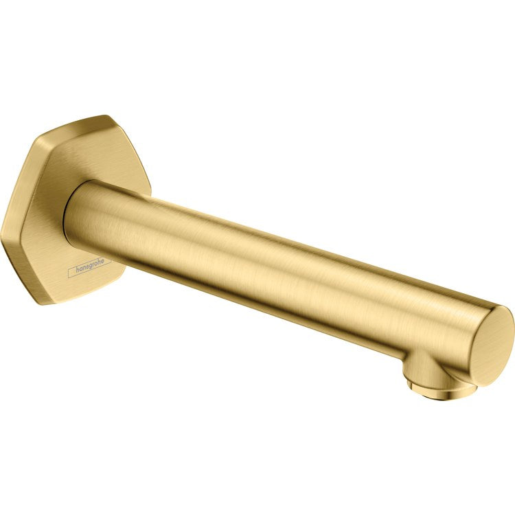 Tub Spout Locarno Less Diverter Polished Nickel 7-3/4 Inch 5.81 Gallons per Minute Brass - Frankwebs