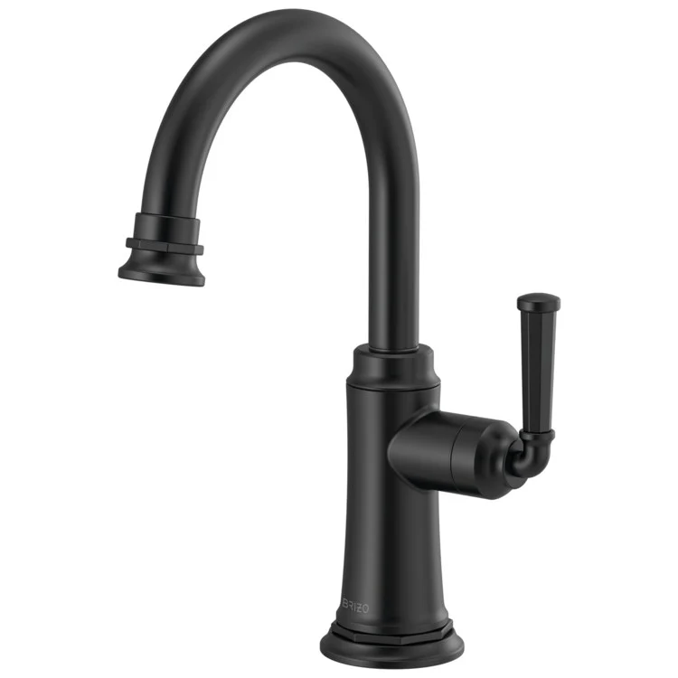 Beverage Faucet Rook Cold Water 1 Lever ADA Brilliance Polished Nickel 360 Degree Swivel - Frankwebs