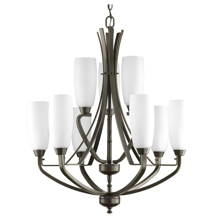 Wisten Nine-Light, Two-Tier Chandelier - Frankwebs