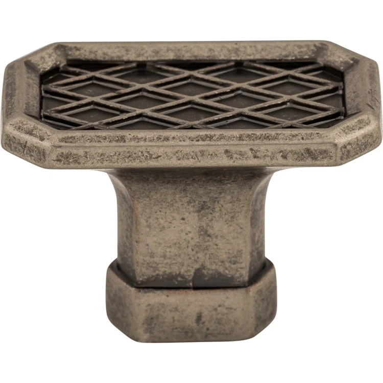 Knob Tower Bridge for Decorative Hardware Sable Zinc Alloy 1-1/2 Inch 1-1/8 Inch - Frankwebs