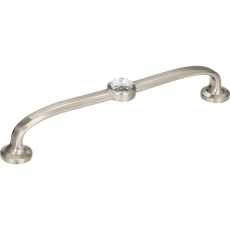 Drawer Pull Atlas Legacy Crystal Bracelet Brushed Nickel Zinc Alloy 5-1/16 Inch - Frankwebs