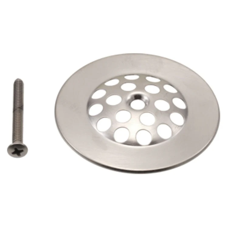 Drain Strainer Dome with Screw Brushed Nickel 10-24 x 1-3/4 Inch - Frankwebs