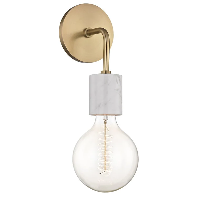 Asime Single-Light Wall Sconce - Frankwebs