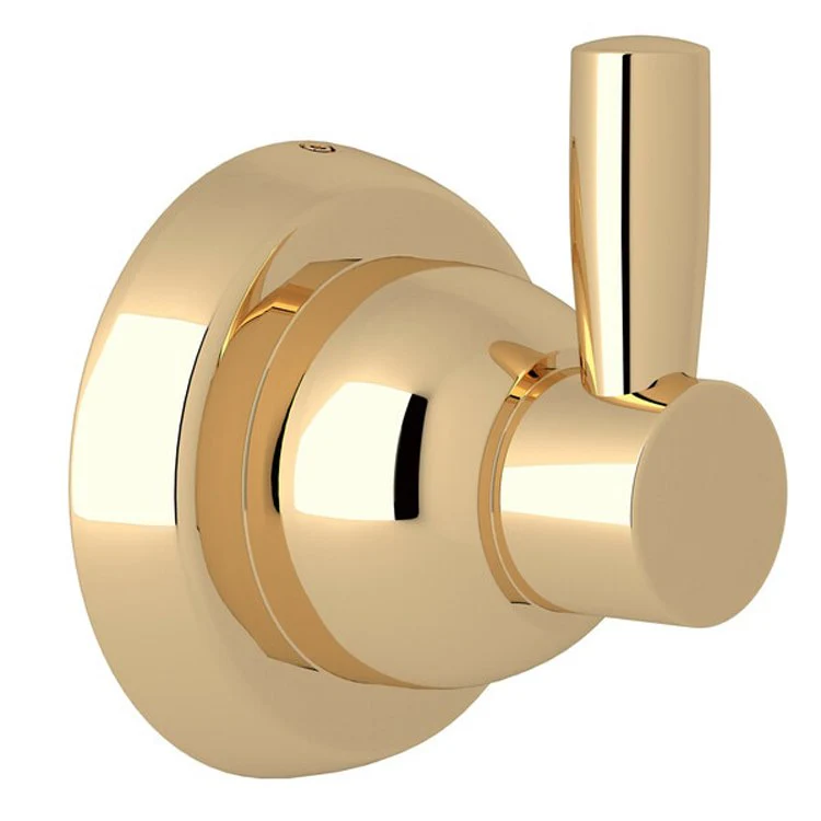 Robe Hook Holborn Single Satin Nickel 2-1/4 Inch 1-1/4 Inch Wall Mount Brass - Frankwebs